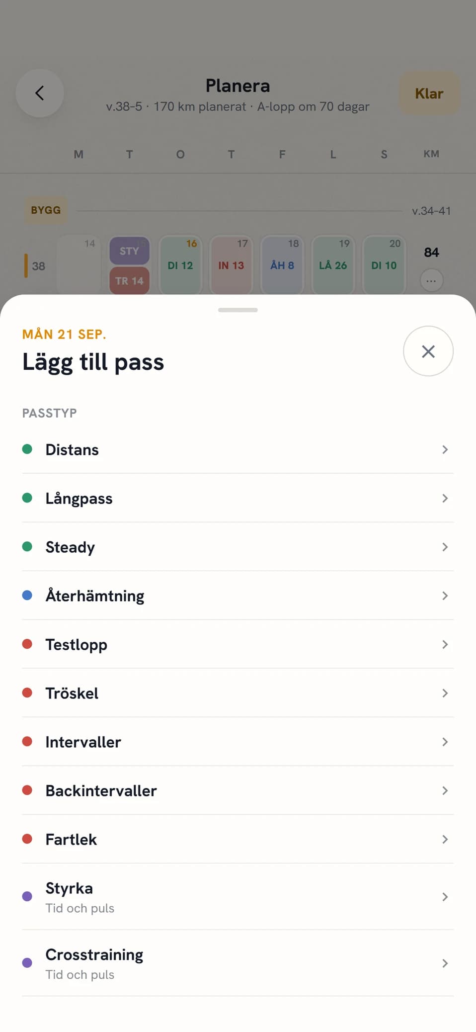 Passväljaren med passtyper, klassiker och egna pass